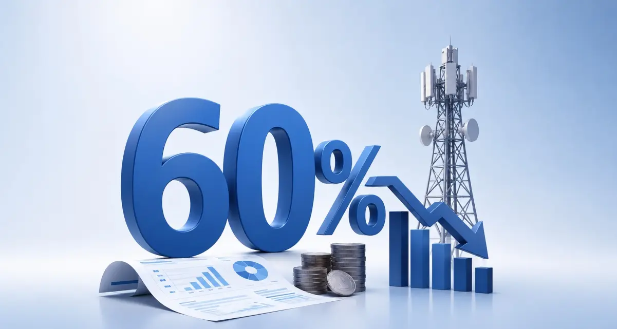 60% Telecom Cost Reduction, What That Number Actually Means